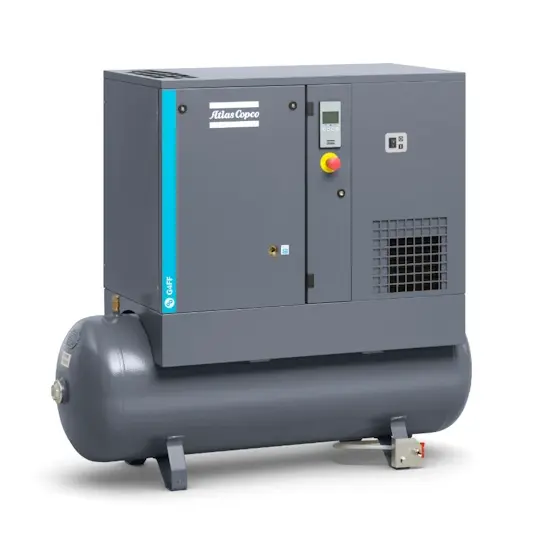 Atlas Copco Oliegesmeerde schroefcompressor G7FF-10 400/3/50 TM MEAA YD